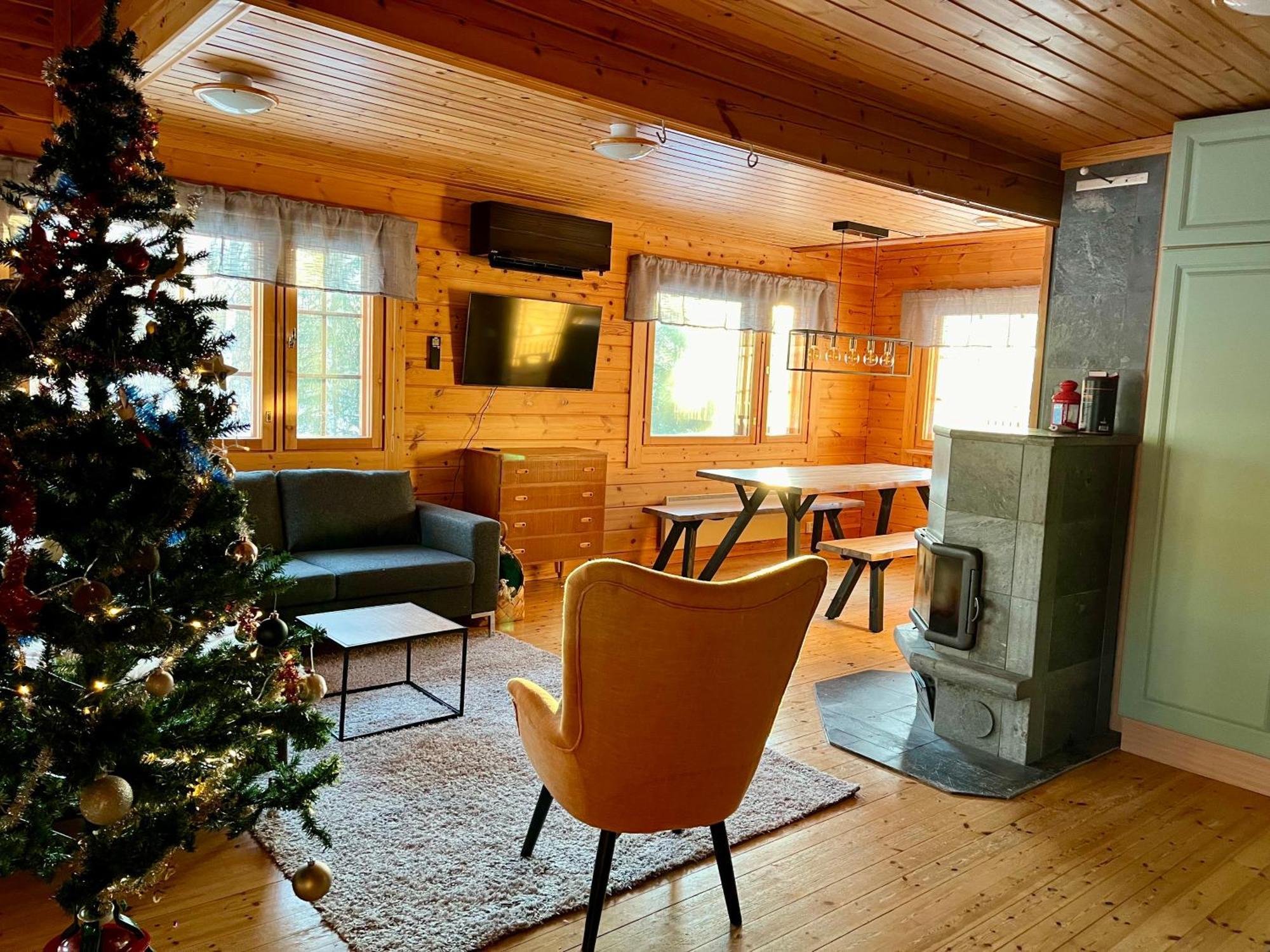 Log Cottages In 10 Min From Santa Claus Village-Sauna&Freeparking Rovaniemi Esterno foto